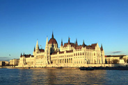 Coucher de soleil sur le Parlement