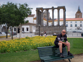 Le temple de Diana à Evora