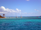 Tobago Cays et son eau turquoise