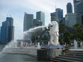 Le Merlion, embleme de la ville