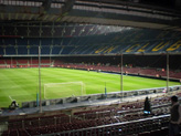 Camp Nou vu d'en bas