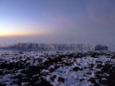  Le glacier au dessus des nuages