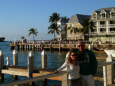 Fin de journe sur le port de Key West