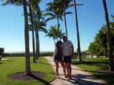 Jardin de bord de plage