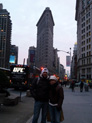 Devant le Flatiron
