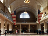 Ellis Island - Mus�e de l'immigration, o� la plupart de ceux qui ont construit le pays sont pass�s