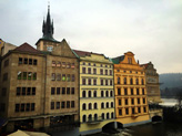Entrée de la vieille ville de Prague