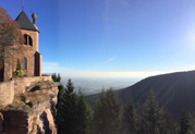 Vue sur la valle du Mont Ste Odile