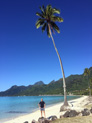 Plage de Temae à Moorea
