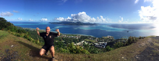 Vue sur Taha'a et Bora-Bora