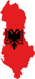 Drapeau - Albanie