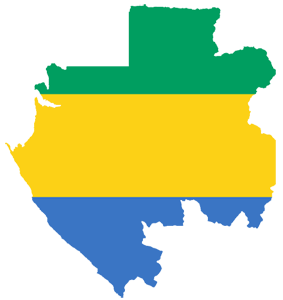 Drapeau - Gabon